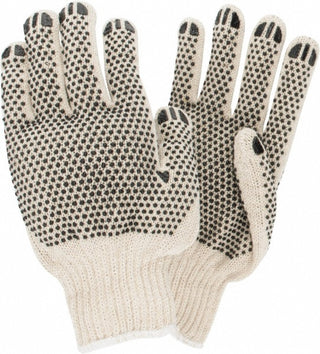 Large Black; White General Purpose Gloves - PRO-SAFE 36-110PDD/L