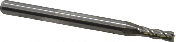 3/32" 4-Flute Solid Carbide Square End Mill - M.A. Ford. 11109000