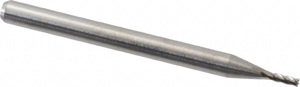 0.0433" 4-Flute Solid Carbide Square End Mill - M.A. Ford. 11104330