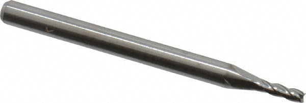 1/16" 4-Flute Solid Carbide Square End Mill - M.A. Ford. 11106300