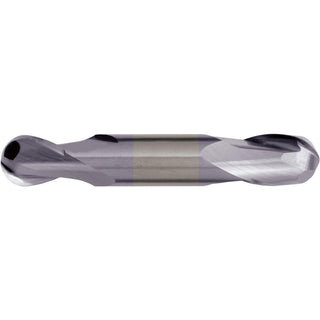 1/2" 2-Flute Solid Carbide Ball End Mill, TiAlN - Cleveland C80216