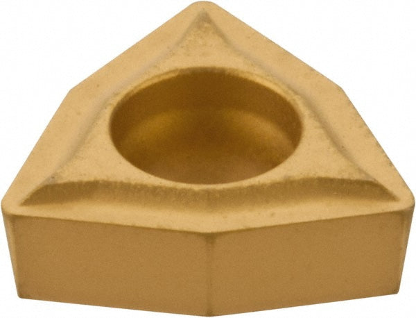 WCGT 040204 Solid Carbide Insert, Grade CV6, TiN - Everede Tool 04395