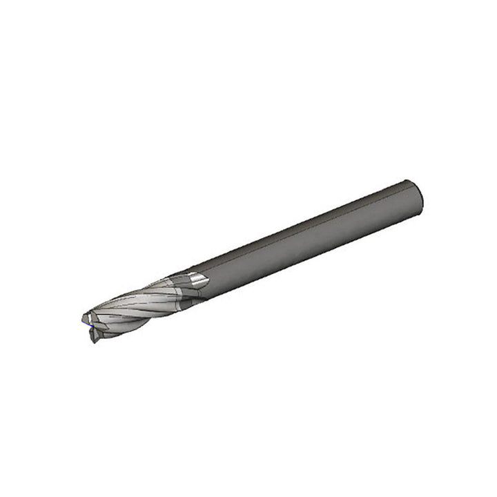 3/16" 4-Flute Solid Carbide Square End Mill, TiAlN - Iscar 5620903