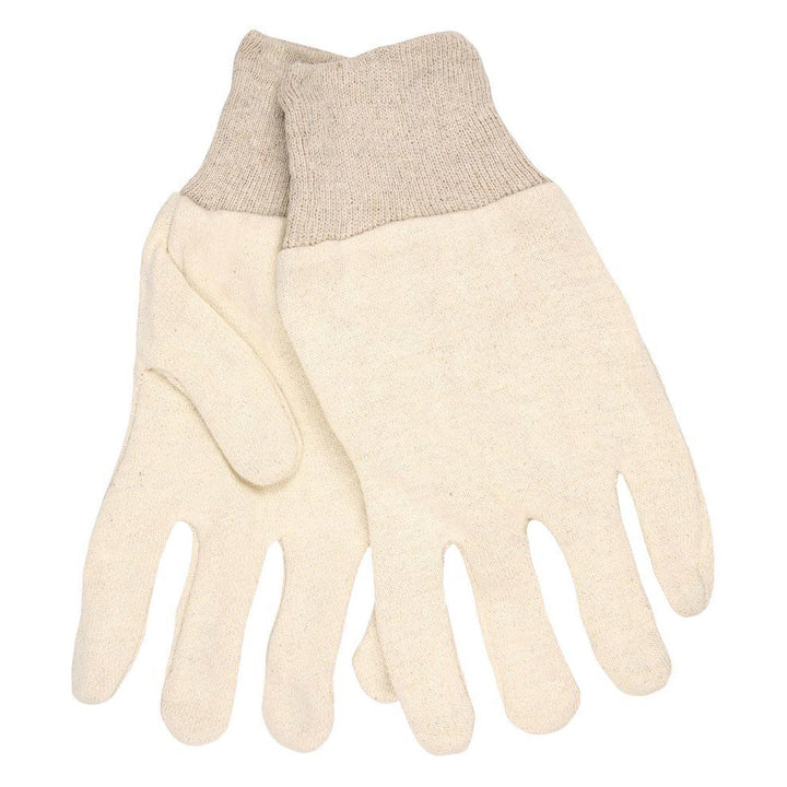 Large Natural Cotton General Purpose Gloves - MCR Safety 8000I