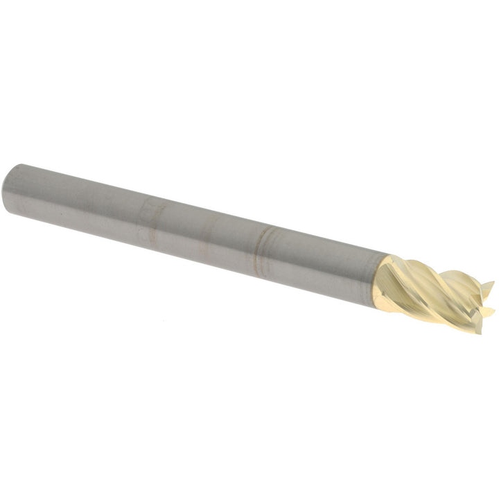 1/4" 5-Flute Solid Carbide Square End Mill, ZrN - Accupro 315997