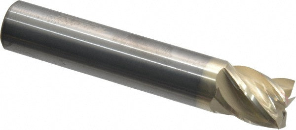 5/8" 5-Flute Solid Carbide Square End Mill, ZrN - Accupro 316079