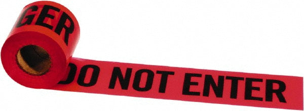 Black; Red Safety Tape - Irwin 66202