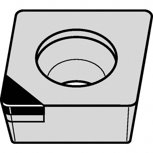 C - Diamond (Rhombic) 80-Deg 3/8" IC PCD Insert, Grade KD1425 - Kennametal 3660002