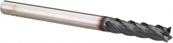 3/16" 4-Flute Solid Carbide Square End Mill, AlTiN - SGS 70472