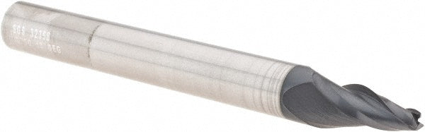 0.1250" 3-Flute Solid Carbide Tapered End Mill, AlTiN - SGS 32358