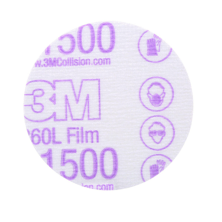 3" 1500-Grit Aluminum Oxide Disc - 3M 7000000560