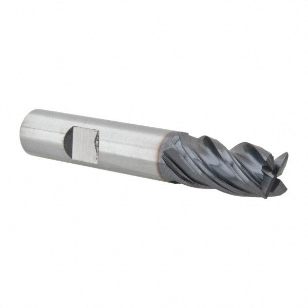 1/2" 4-Flute Solid Carbide Square End Mill, AlTiN - YG-1 EMB37032