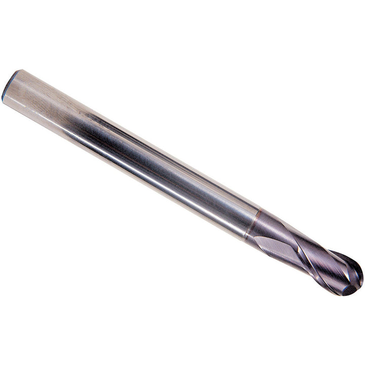 1/4" 2-Flute Solid Carbide Ball End Mill, TiAlN - YG-1 GM961016