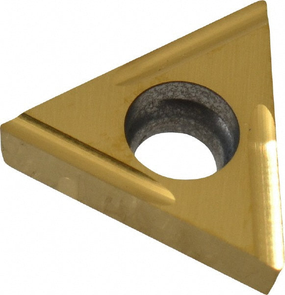 TCGT110202FRJ10 Carbide Insert, Grade J740, TiN - Tungaloy 6807665