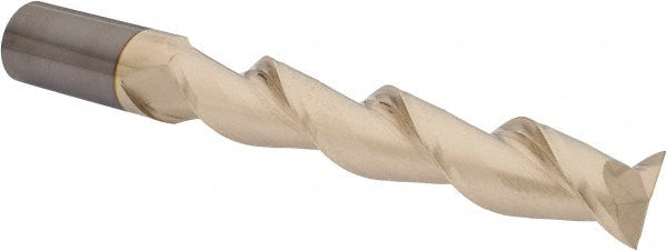 1" 2-Flute Solid Carbide Square End Mill, ZrN - Accupro 313553