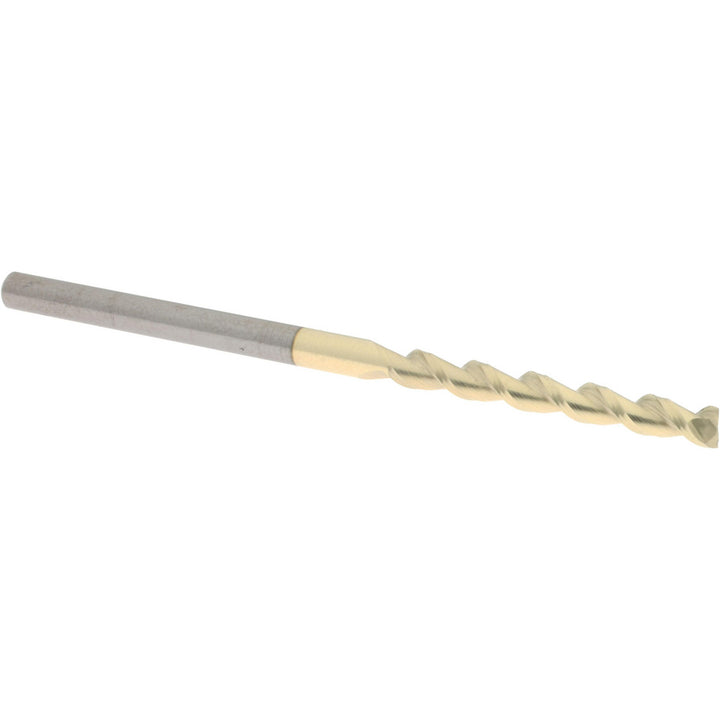 1/8" 2-Flute Solid Carbide Square End Mill, ZrN - Accupro 312944