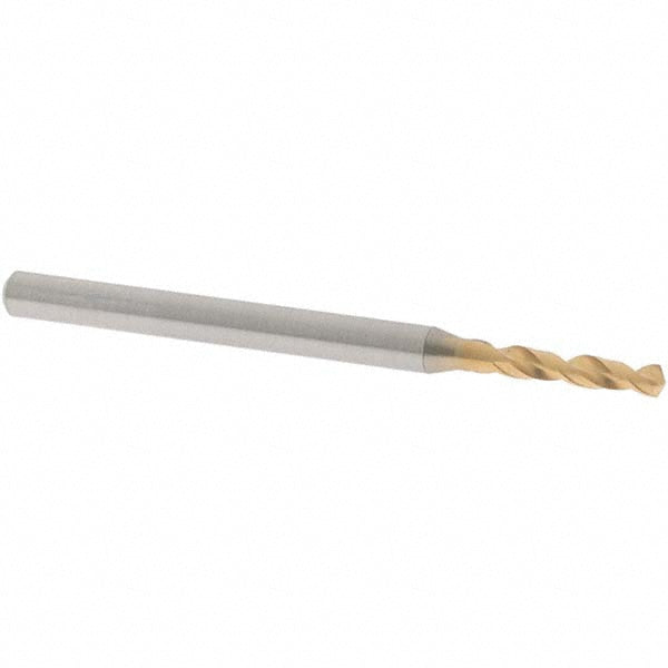 0.0807" High Speed Steel Screw Machine Drill Bit, Coated, 130° point - OSG 8595205