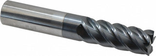 1" 5-Flute Solid Carbide Corner Radius End Mill, AlTiN - SGS 32572