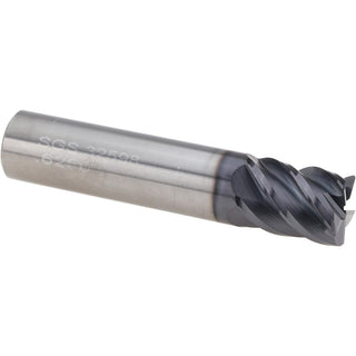 5/8" 5-Flute Solid Carbide Corner Radius End Mill, AlTiN - SGS 32598