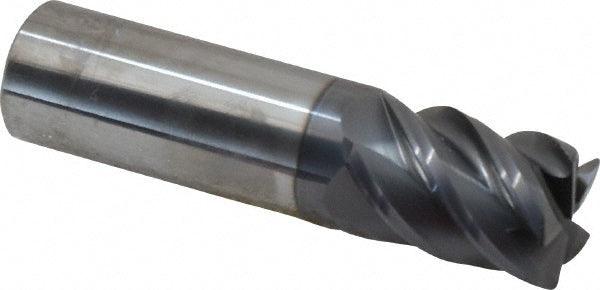 3/4" 5-Flute Solid Carbide Corner Radius End Mill, AlTiN - SGS 32602