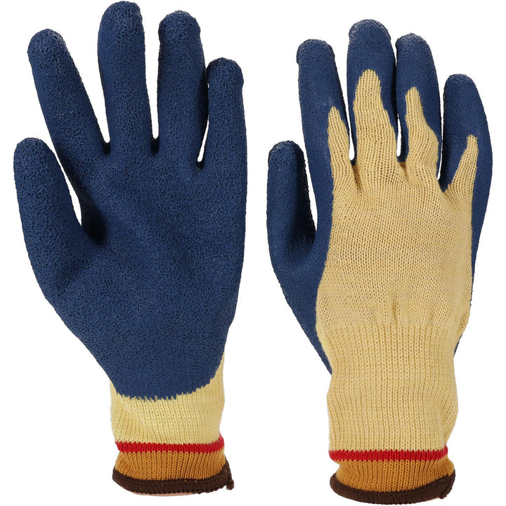 Large Blue Kevlar Cut Resistant Gloves - PRO-SAFE 47446