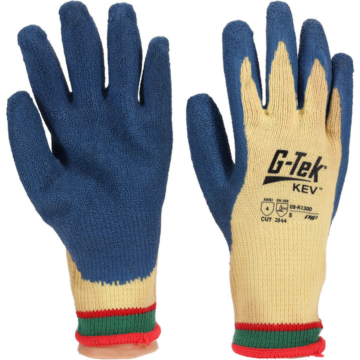 Small Blue Kevlar Cut Resistant Gloves - PRO-SAFE 47448
