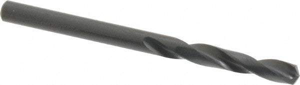 9/64" High Speed Steel Screw Machine Drill Bit, Coated, 135° point - Precision Twist Drill 5999452