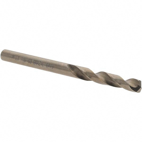 #23 Cobalt Screw Machine Drill Bit, Coated, 135° point - Precision Twist Drill 5996183