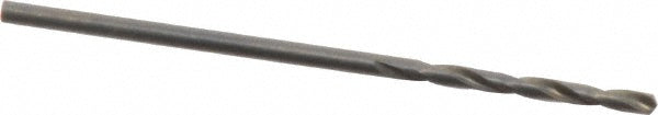 #53 High Speed Steel Screw Machine Drill Bit, Coated, 135° point - Precision Twist Drill 5998635