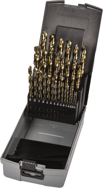 Cobalt Jobber Length Drill Bit, Gold, 135° point - Precision Twist Drill 5995620