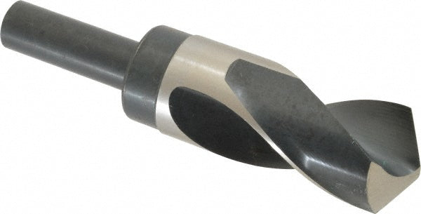 1-1/2" High Speed Steel Reduced Shank Drill Bit, 118° point - Precision Twist Drill 6000054