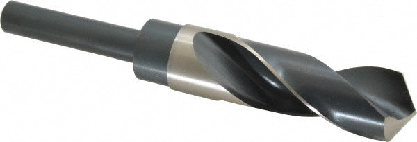 1" High Speed Steel Reduced Shank Drill Bit, 118° point - Precision Twist Drill 6000010