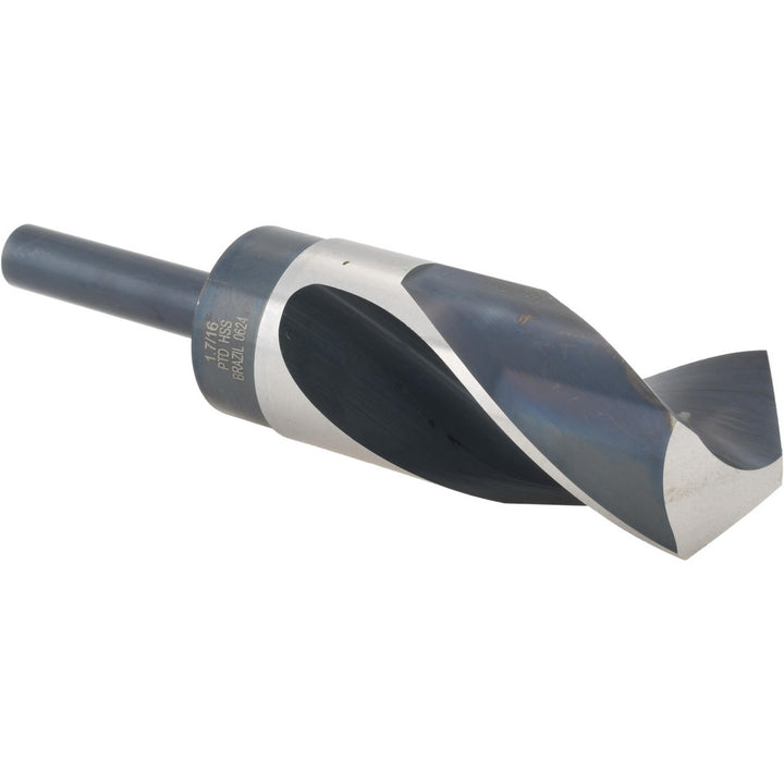 1-7/16" High-Speed Steel Reduced Shank Drill Bit, 118° point - Precision Twist Drill 5999923