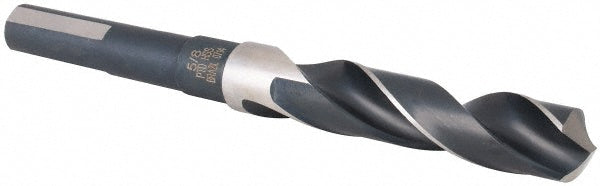 5/8" High Speed Steel Reduced Shank Drill Bit, 118° point - Precision Twist Drill 6000021