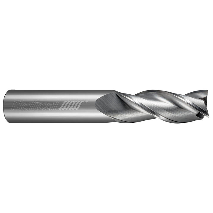 5/8" 3-Flute Solid Carbide Square End Mill - Helical Solutions 01600
