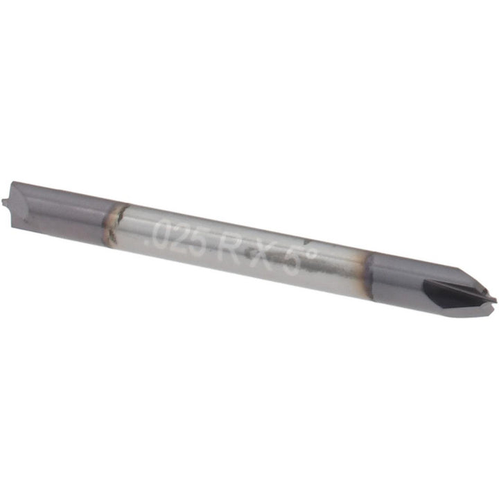 1/8" 2-Flute Solid Carbide Corner Rounding End Mill, AlTiN - Harvey Tool 45325-C3