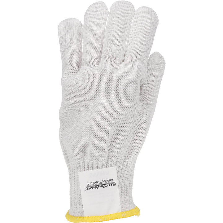 Medium White Cut-Resistant Gloves - PRO-SAFE GLA-A9-M