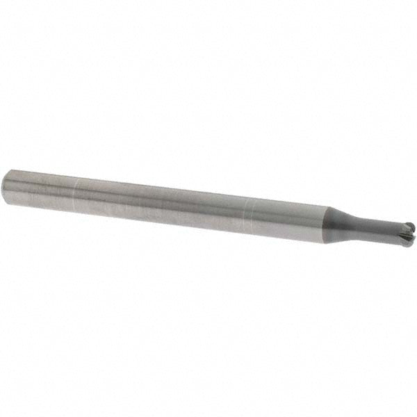 0.1575" 4-Flute Corner Radius & Corner Chamfer End Mill - OSG 457004011