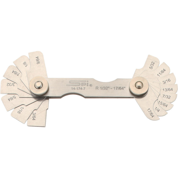 16-Piece Reference Gage, 0.005" accuracy - SPI 14-174-7