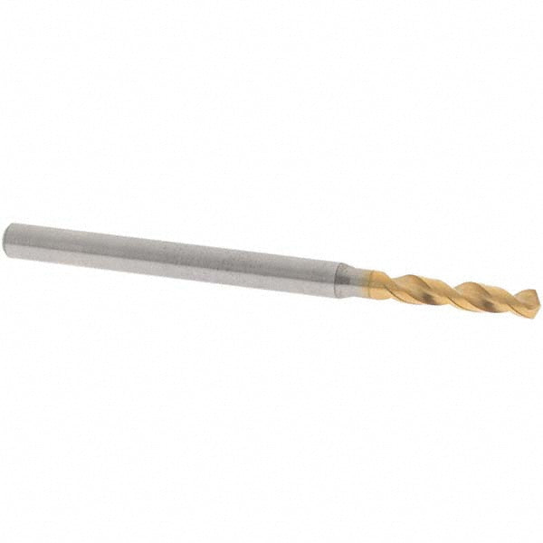 0.0941" High Speed Steel Screw Machine Drill Bit, Coated, 130° point - OSG 8595239