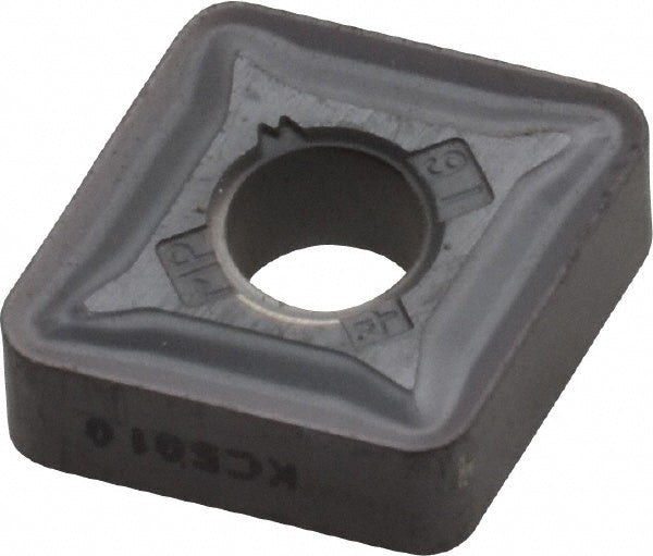 C - Diamond (Rhombic) 80-Deg 1/2" IC Carbide Insert, Grade KC5010, TiAlN - Kennametal 1832297