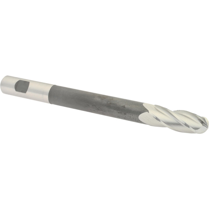 3/4" 4-Flute High Speed Steel Ball End Mill - Hertel H79562641