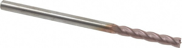 1/8" 4-Flute Solid Carbide Square End Mill, TiCN - SGS 31737