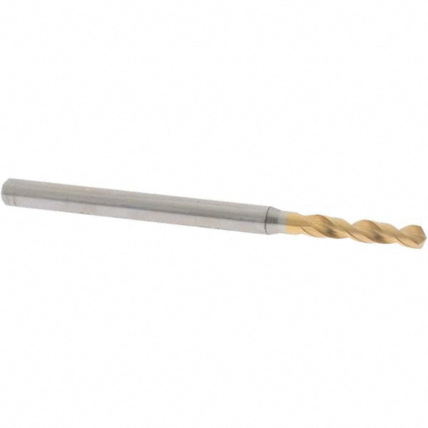 0.0945" High Speed Steel Screw Machine Drill Bit, Coated, 130° point - OSG 61524