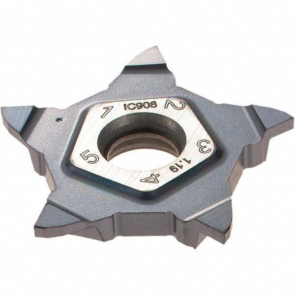 ISO 13399 Solid Carbide Insert, Grade IC908, Coated - Iscar 6095473