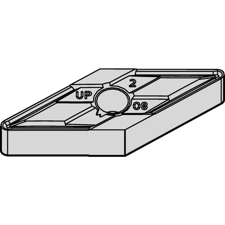 Diamond 3/8" IC Carbide Insert, Grade KCU10B, AlTiN - Kennametal 7090633