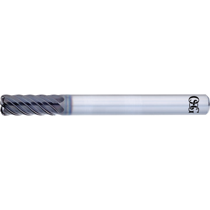 1/4" 6-Flute Solid Carbide Corner Radius End Mill, DUROREY - OSG 84701323