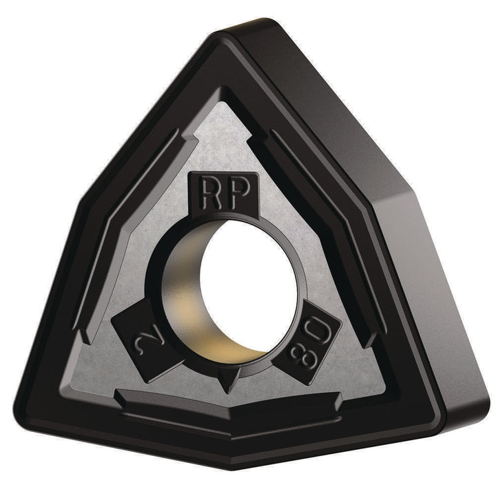 Trigon Carbide Insert, Grade KCU10B, AlTiN - Kennametal 7093317