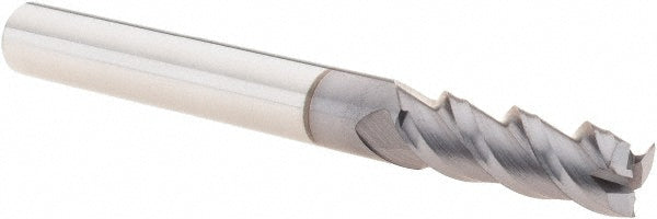 1/4in" 3-Flute Solid Carbide Square End Mill, TiCN - YG-1 34573TC