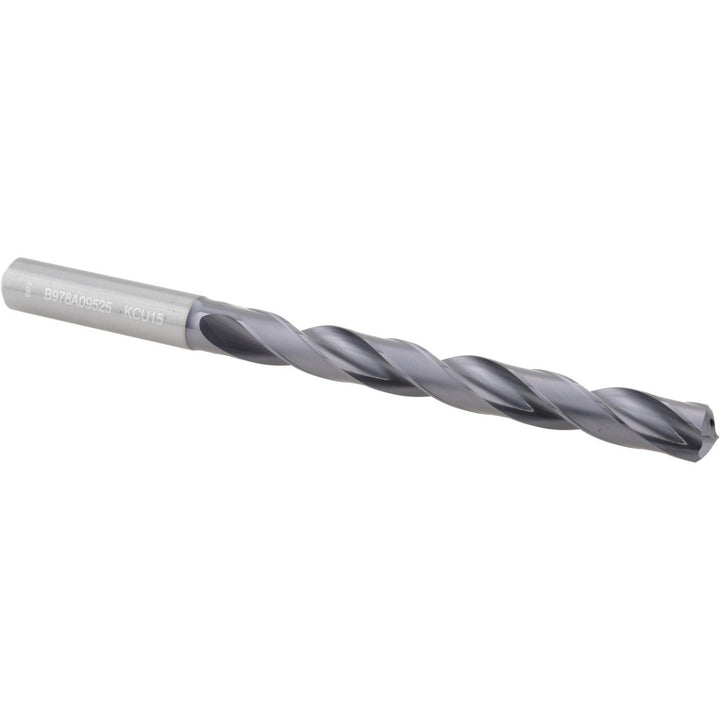 3/8" Solid Carbide Drill Bit, TiAlN, 132° point - Kennametal 2658404